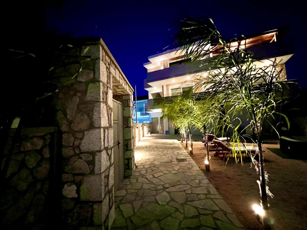 Odyssea Top View & Hot Jacuzzi Front Beach Kremastí Dış mekan fotoğraf